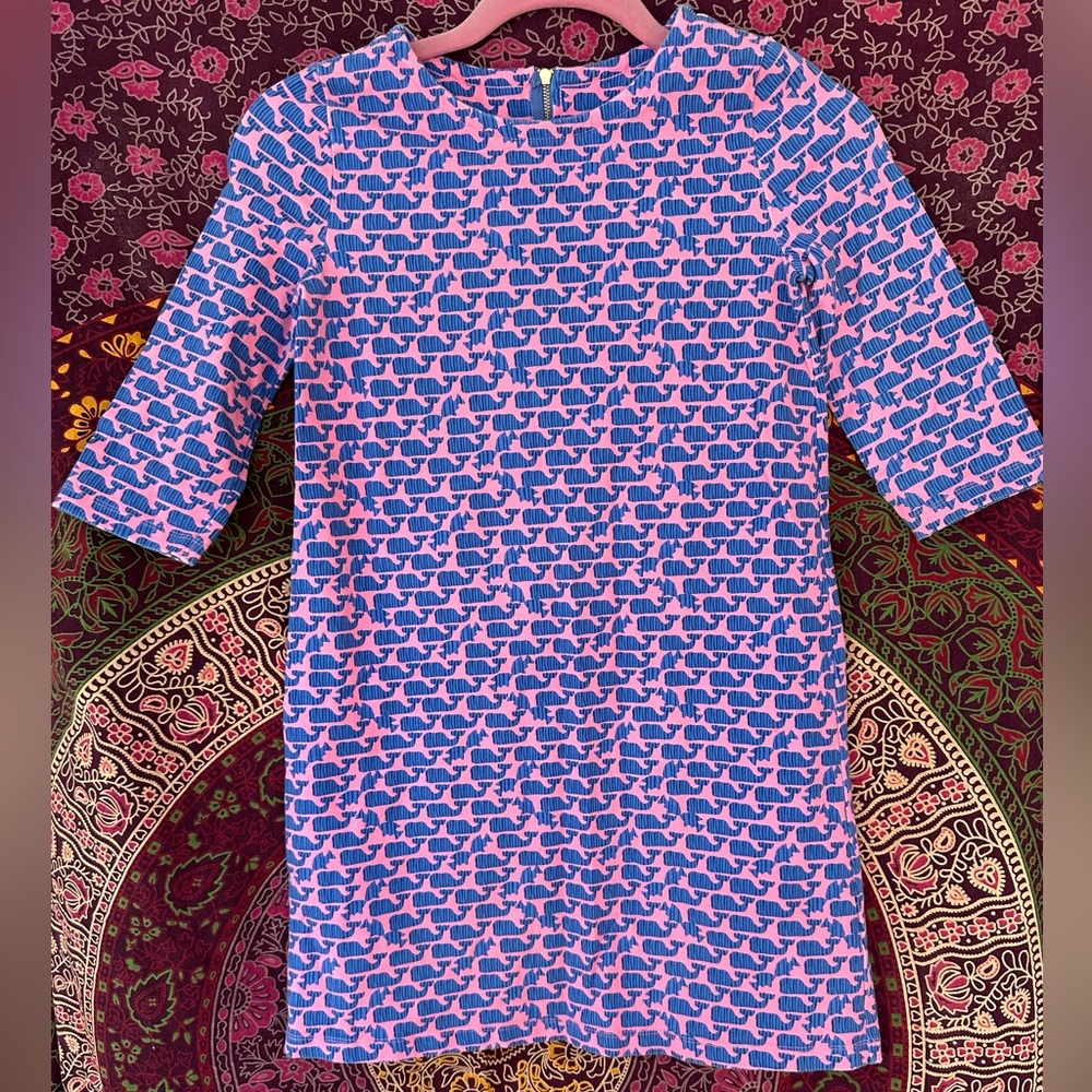 Vineyard Vines whales cotton dress